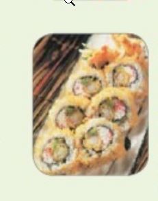 Order 5. Shrimp Tempura Crunch Roll food online from Sushi Cafe store, South Elgin on bringmethat.com