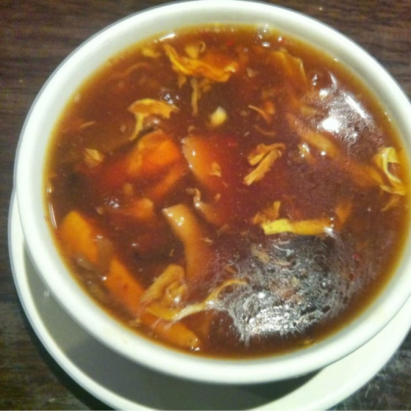 Order 17. Hot and Sour Soup food online from Asian Kitchen store, Durham on bringmethat.com