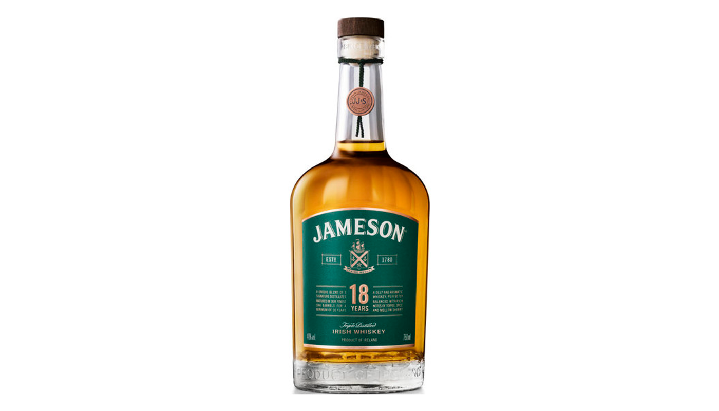 Order Jameson Limited Reserve Irish Whiskey 18 Year 750mL food online from Village Commons Liquor store, Camarillo on bringmethat.com