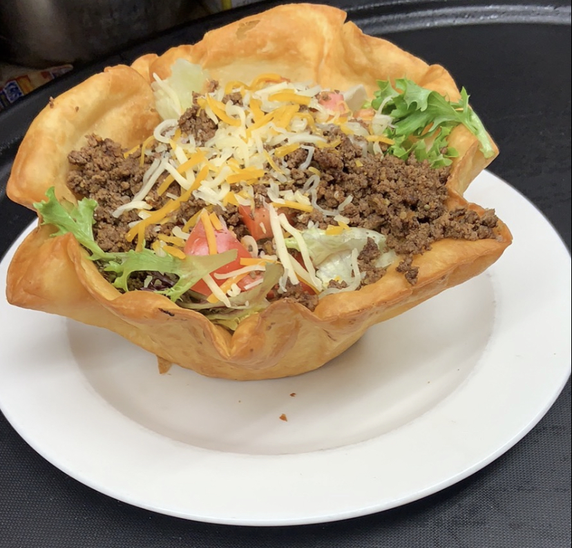 Order Taco Salad food online from North East Family Restaurant store, North East on bringmethat.com