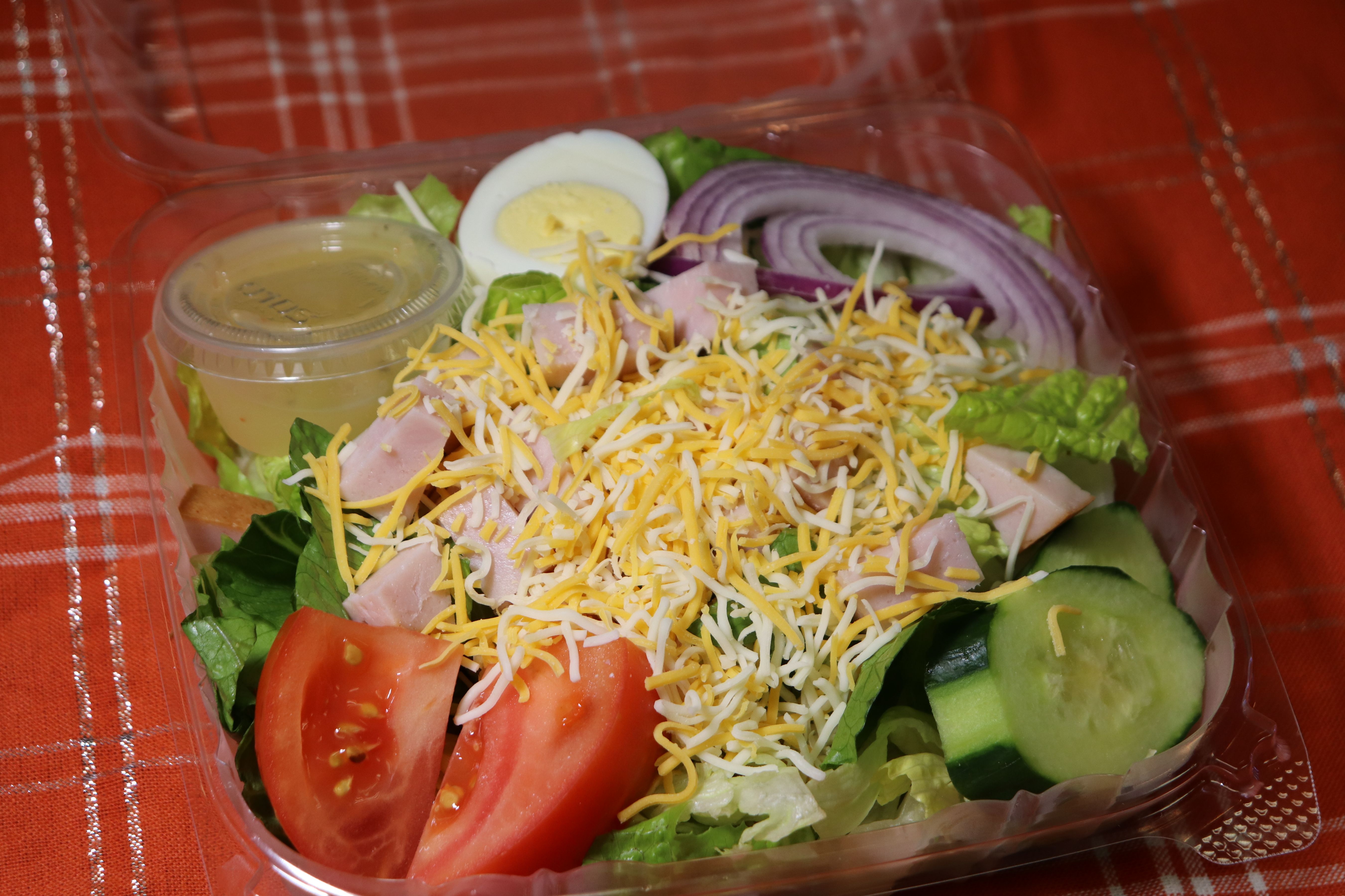 Order The Chef Salad food online from Nicko Cafe & Deli store, Oakbrook Terrace on bringmethat.com