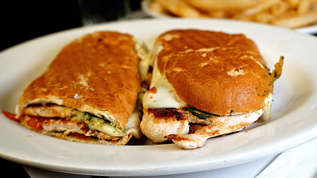 Order Grilled Chicken Panini food online from Coach House Diner Restaurant store, North Bergen on bringmethat.com