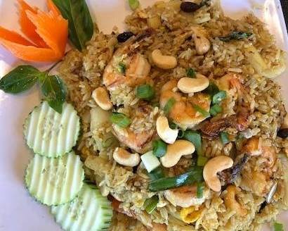 Order Pineapple Fried Rice food online from Thai Pasta store, Carlsbad on bringmethat.com