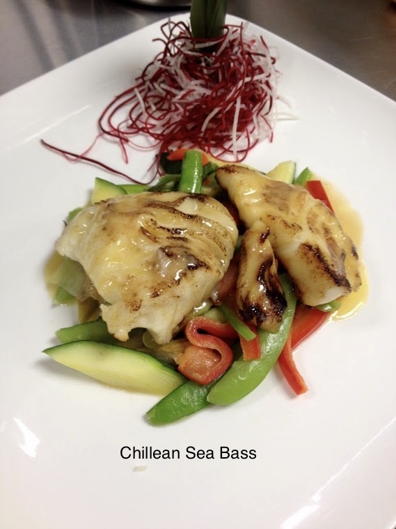 Order Grilled Chilean Seabass food online from Mizuki Hibachi Bistro store, Wall Township on bringmethat.com