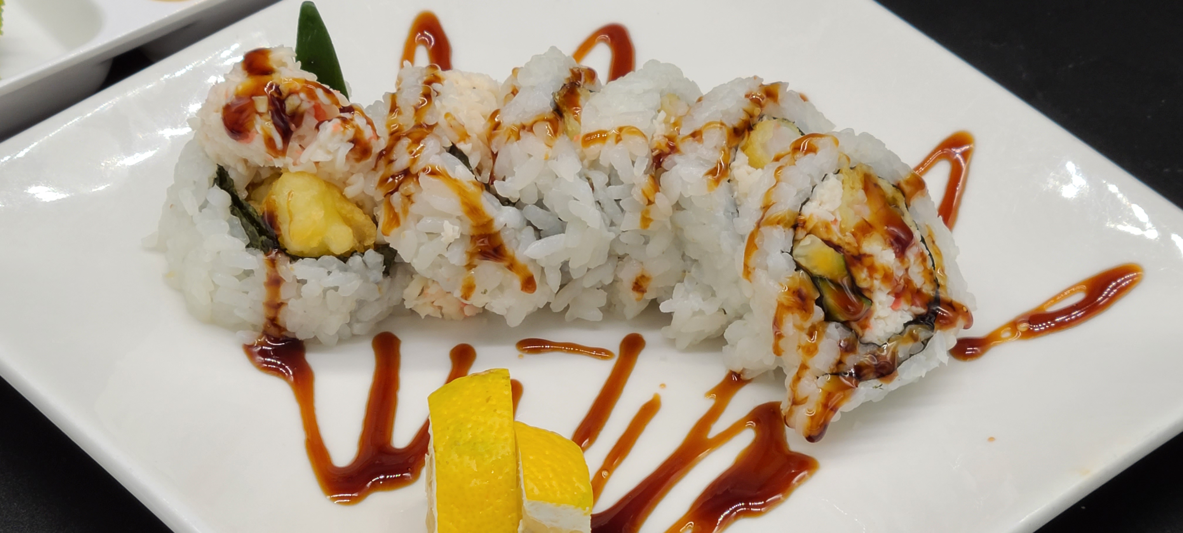 Order C6. Shrimp Tempura Roll(5pcs) food online from Hello Sushi store, Fullerton on bringmethat.com