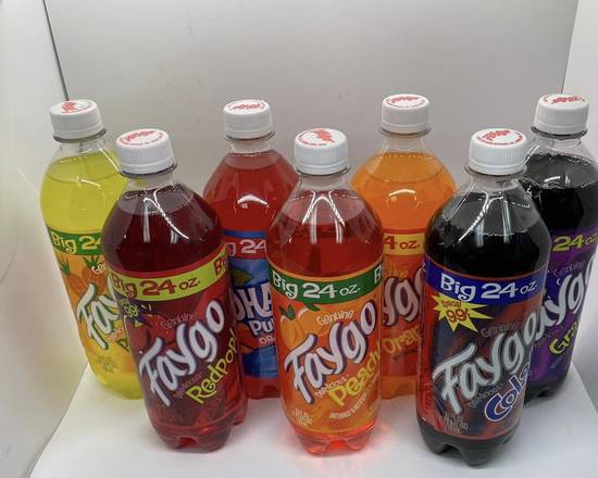 Order Bottled Drink 24oz Faygo food online from Jr Fish & Chicken store, Memphis on bringmethat.com