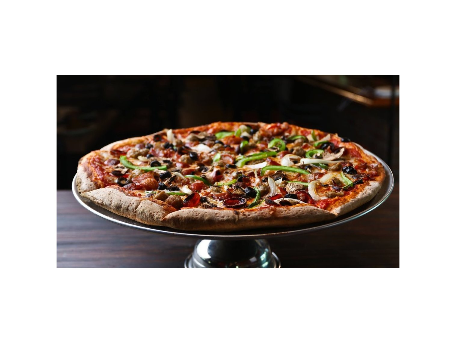 Order All Meat Pizza (Small) food online from Anchor Bar store, Kennesaw on bringmethat.com