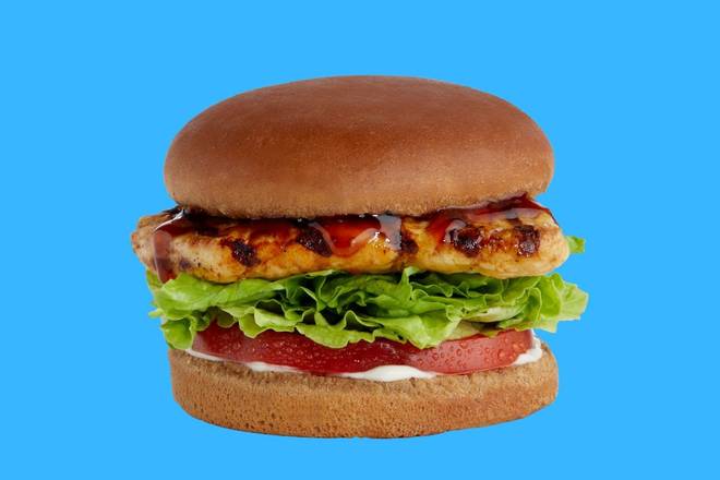 Order Teriyaki Chicken Sandwich food online from Baker Drive-Thru store, Riverside on bringmethat.com