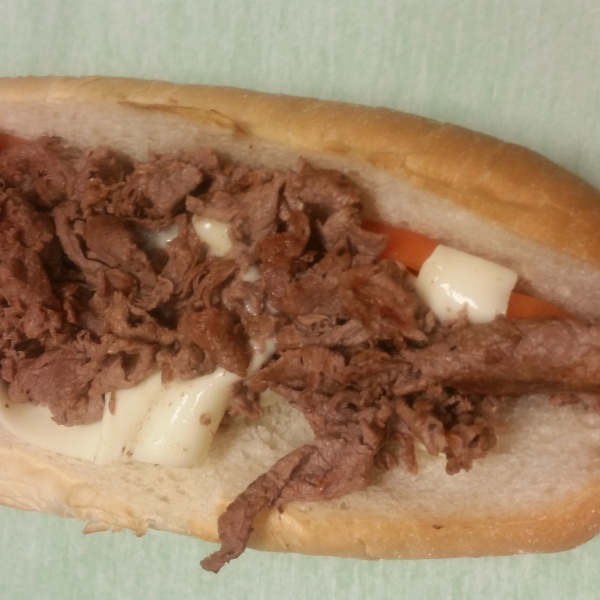 Order Steak and Cheese Sub L.G.    food online from Italian Pizza & Subs store, Jamaica Plain on bringmethat.com