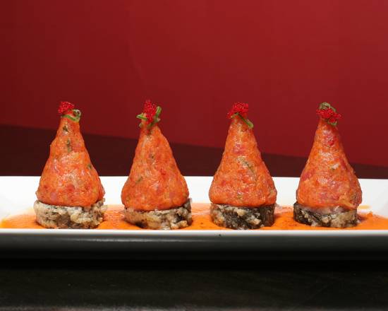 Order Spicy Tuna Tartar. food online from Honshu Sushi & Noodles Lounge store, Jersey City on bringmethat.com