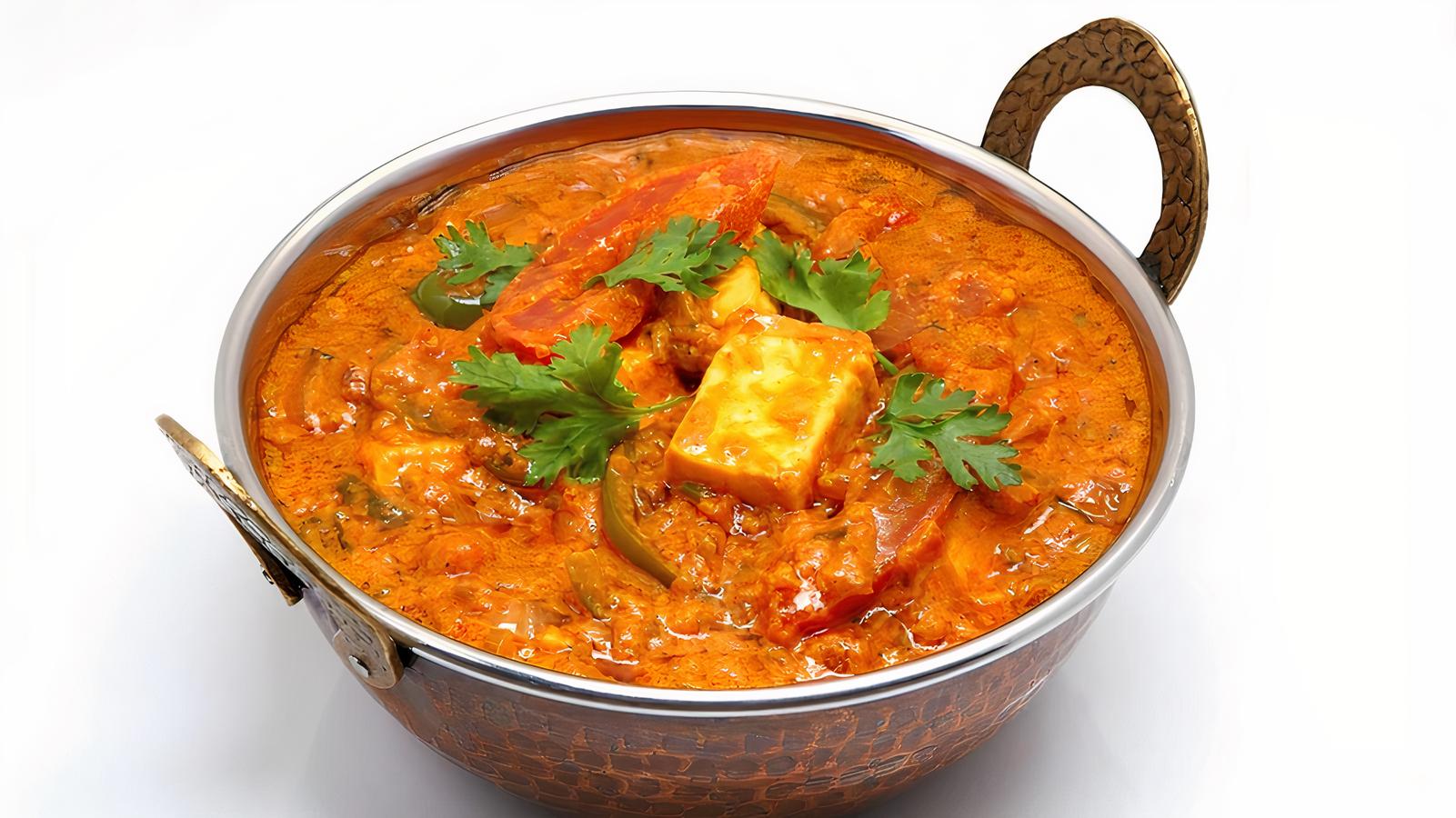 Order Kadai Paneer Curry food online from Fire Biryani store, San Francisco on bringmethat.com
