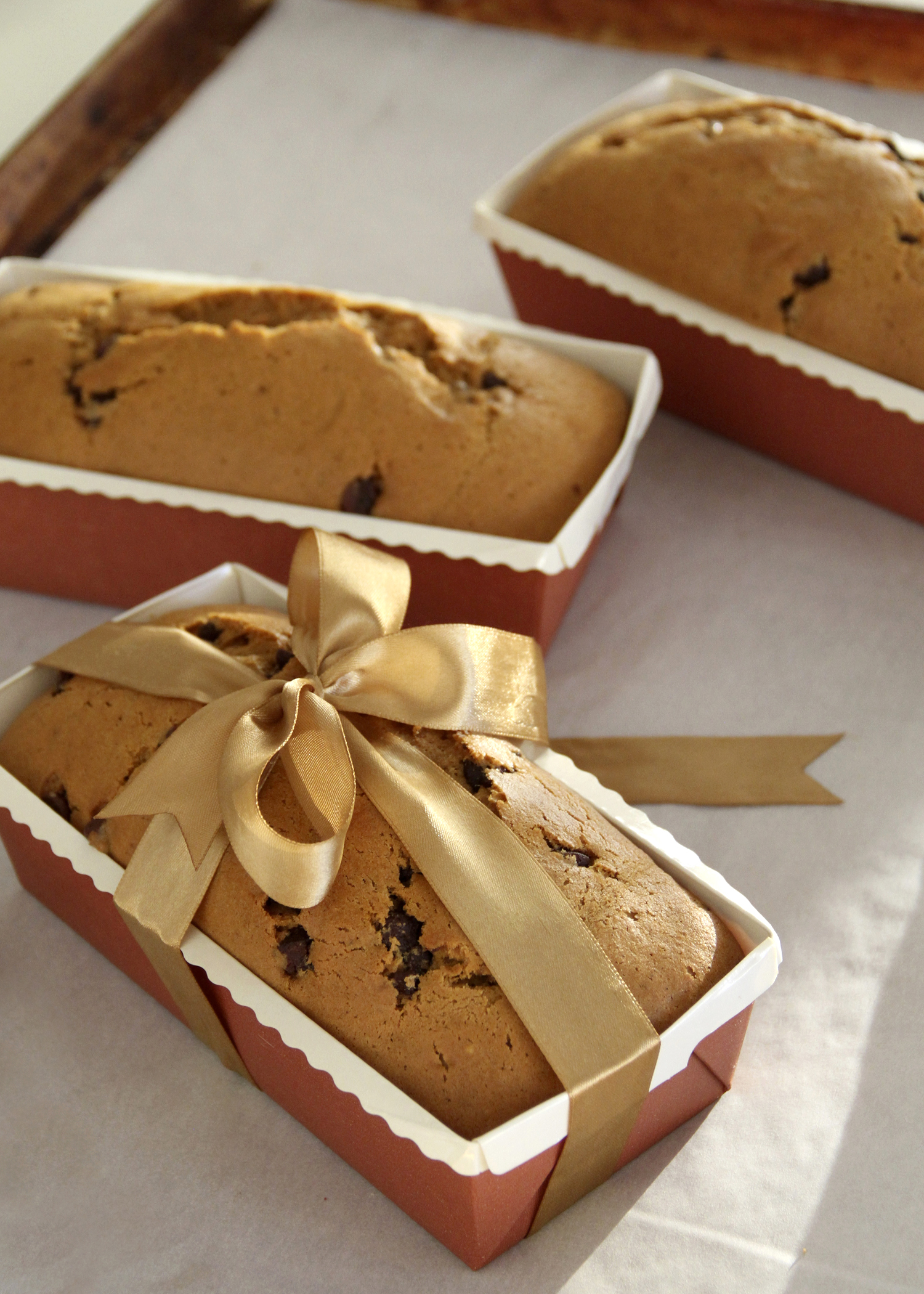 Order Pumpkin Chocolate Chip Teacake food online from Great Harvest Catering store, Columbus on bringmethat.com