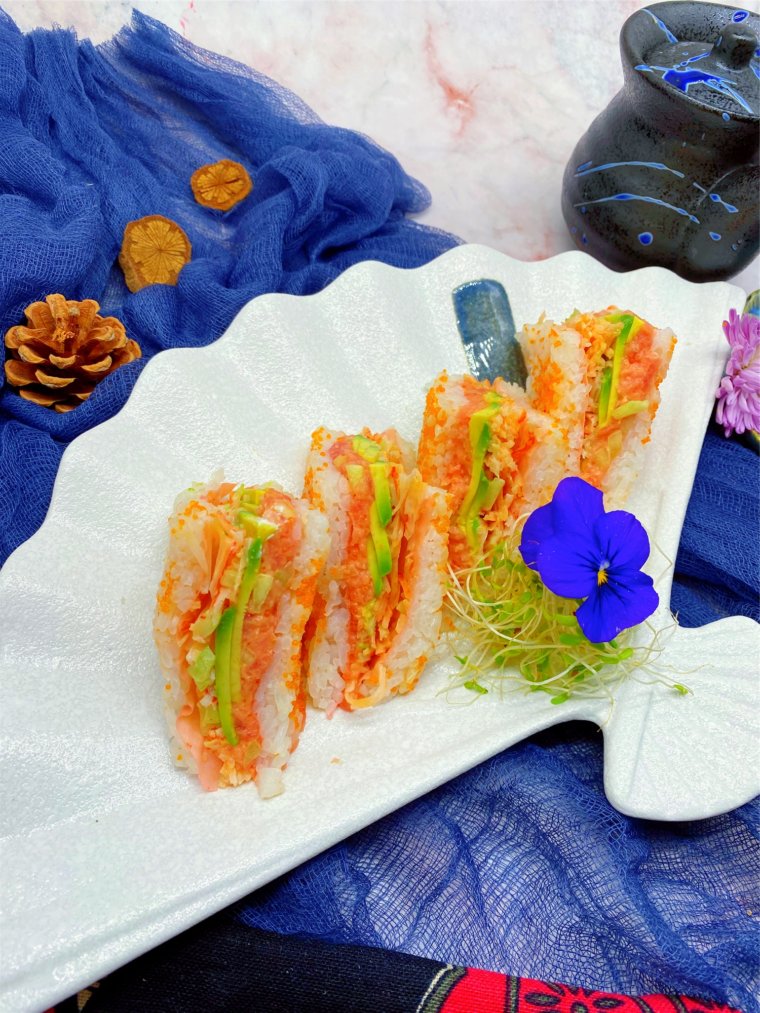 Order S13. Spicy Tuna Sandwich food online from Peking Express store, South Ozone Park on bringmethat.com
