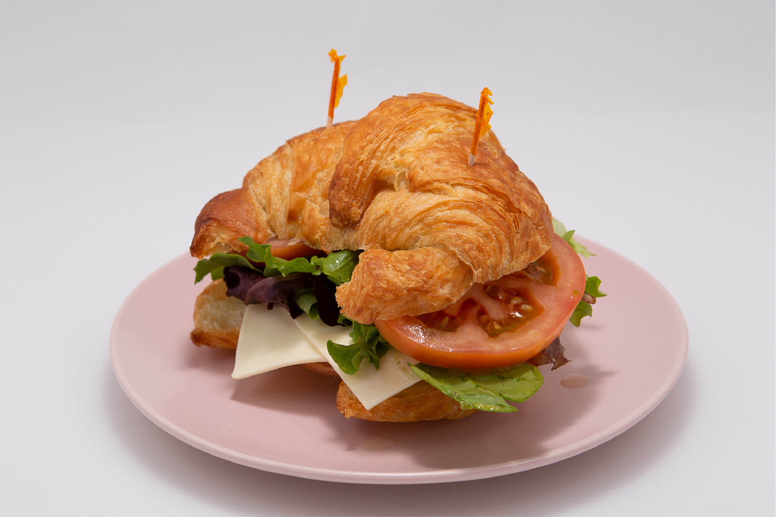 Order Croissant Sandwich food online from Basilur Tee&Coffee store, Buena Park on bringmethat.com