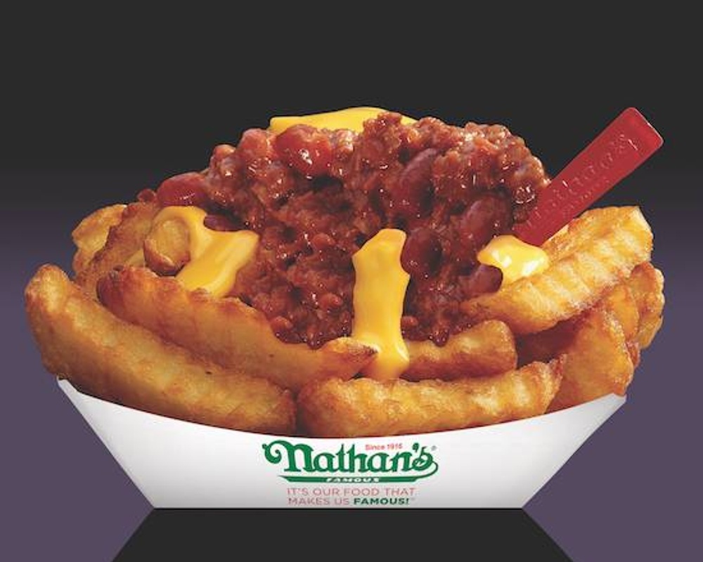 Order Chili Cheese Fries food online from Nathan's Famous store, Lancaster on bringmethat.com