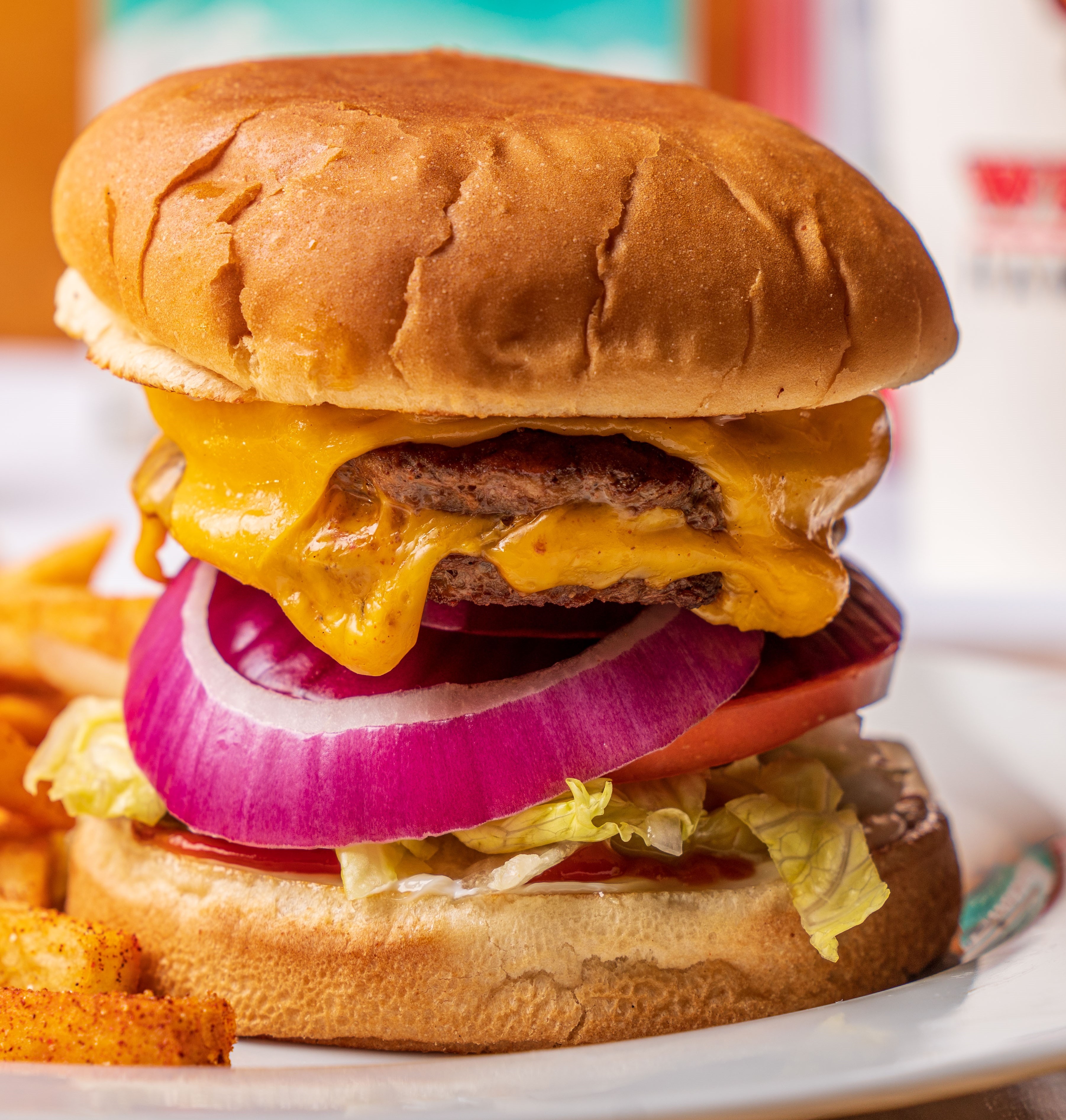Order Double Wimpy Burger food online from Wimpys Hamburgers store, Tulare on bringmethat.com