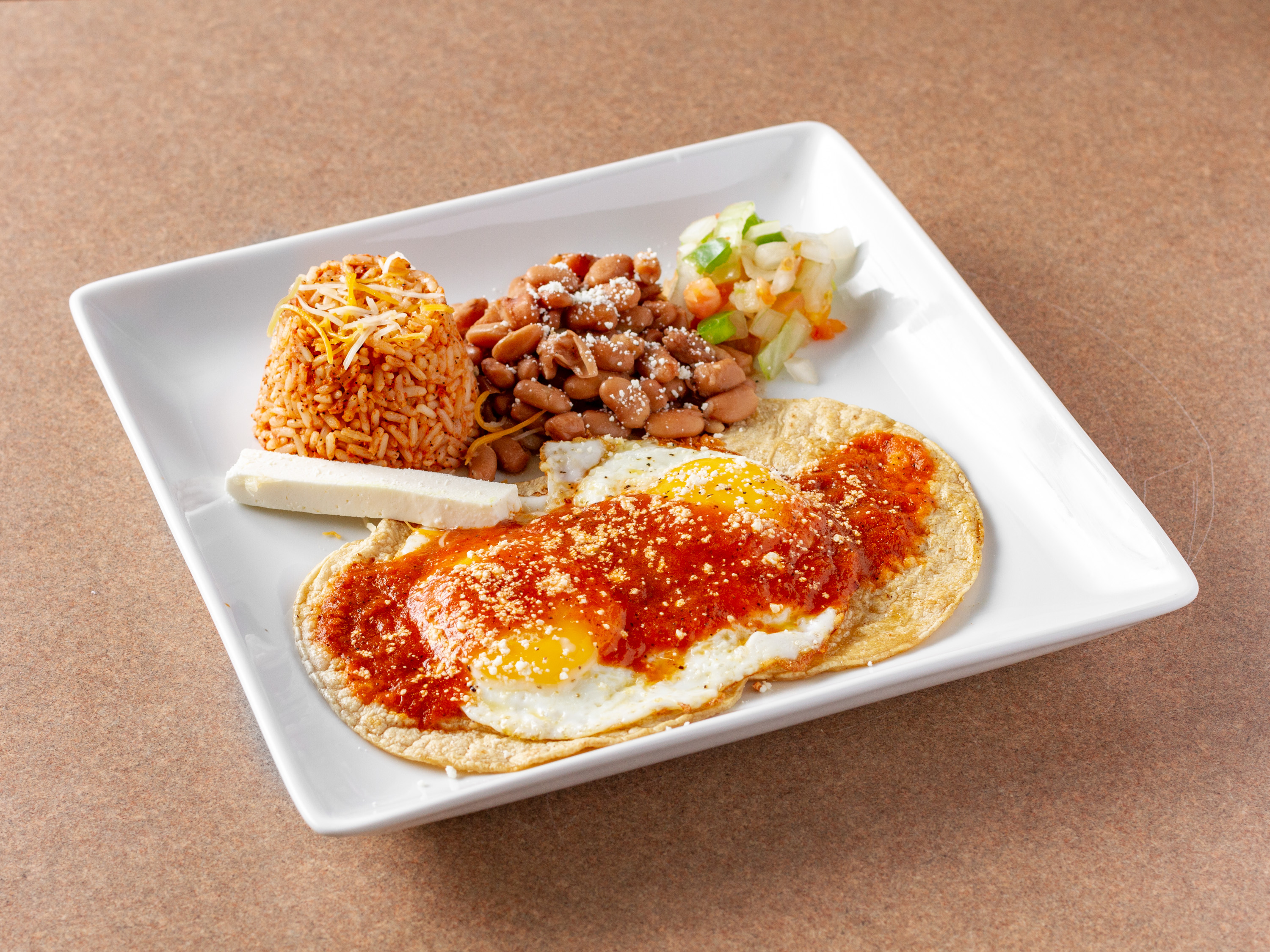 Order Huevos Rancheros food online from R&R Taqueria store, Perry Hall on bringmethat.com