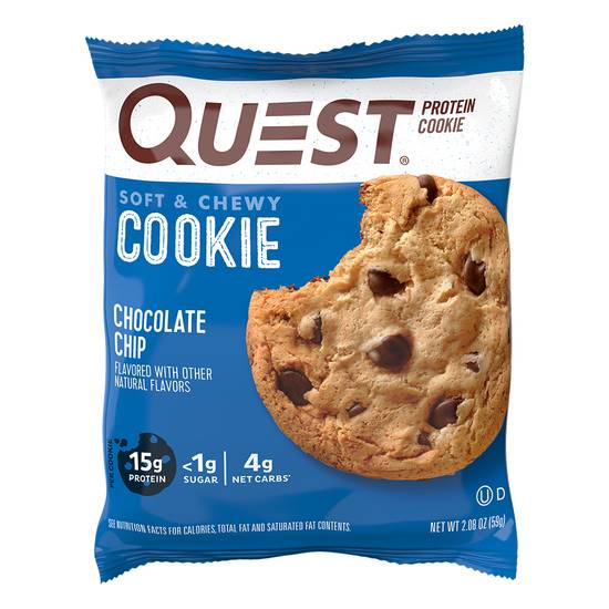 Order Quest Chocolate Chip Protein Cookie (2.08 oz) food online from Rite Aid store, Wilmington on bringmethat.com