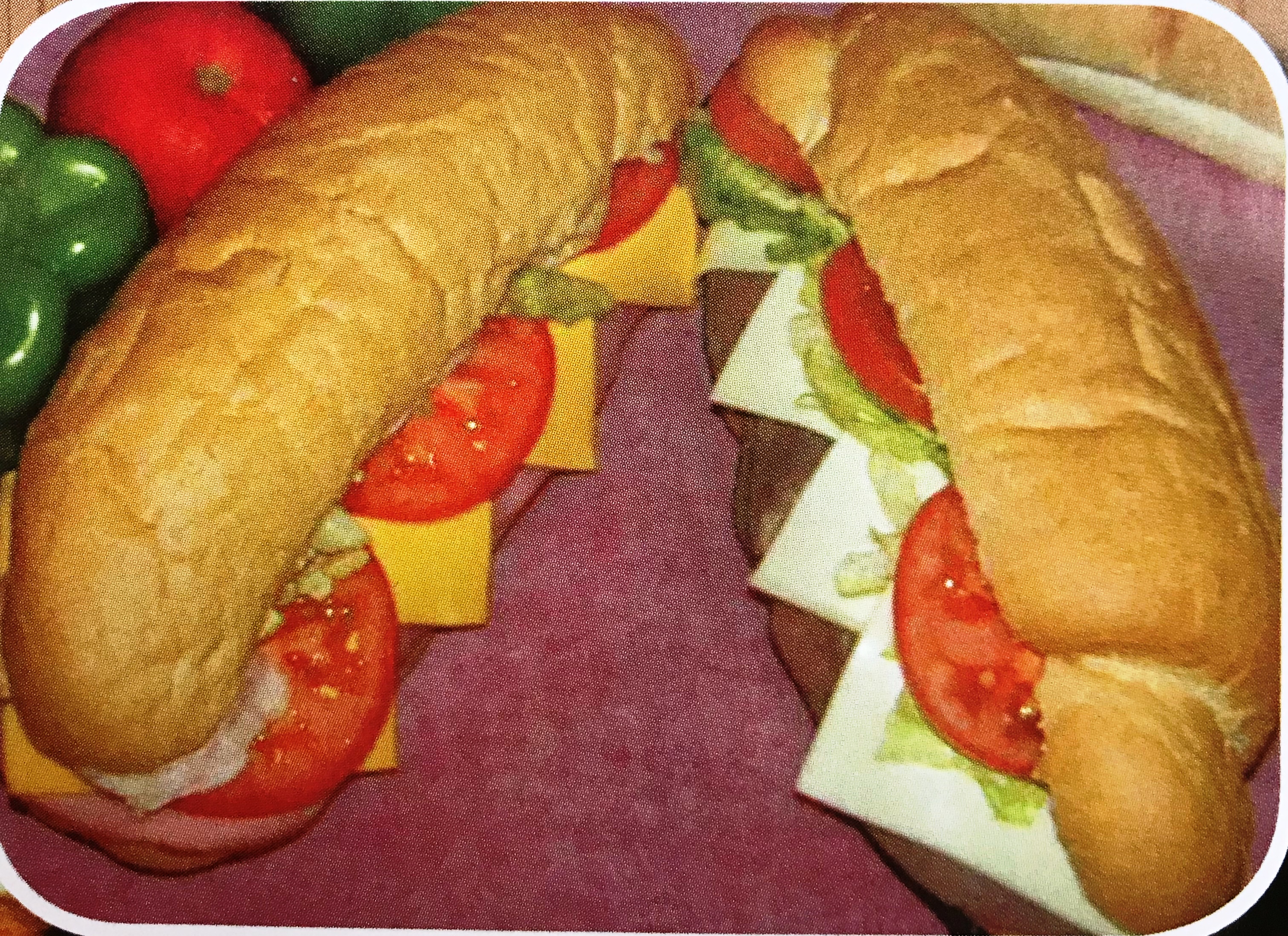 Order Ham and Cheese Sandwich food online from Elicia's Pizza - Gravois Ave. store, Saint Louis on bringmethat.com