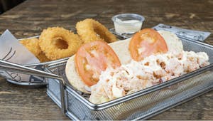 Order Lobster Roll Po' Boy food online from Pier 17 Seafood store, Louisville on bringmethat.com