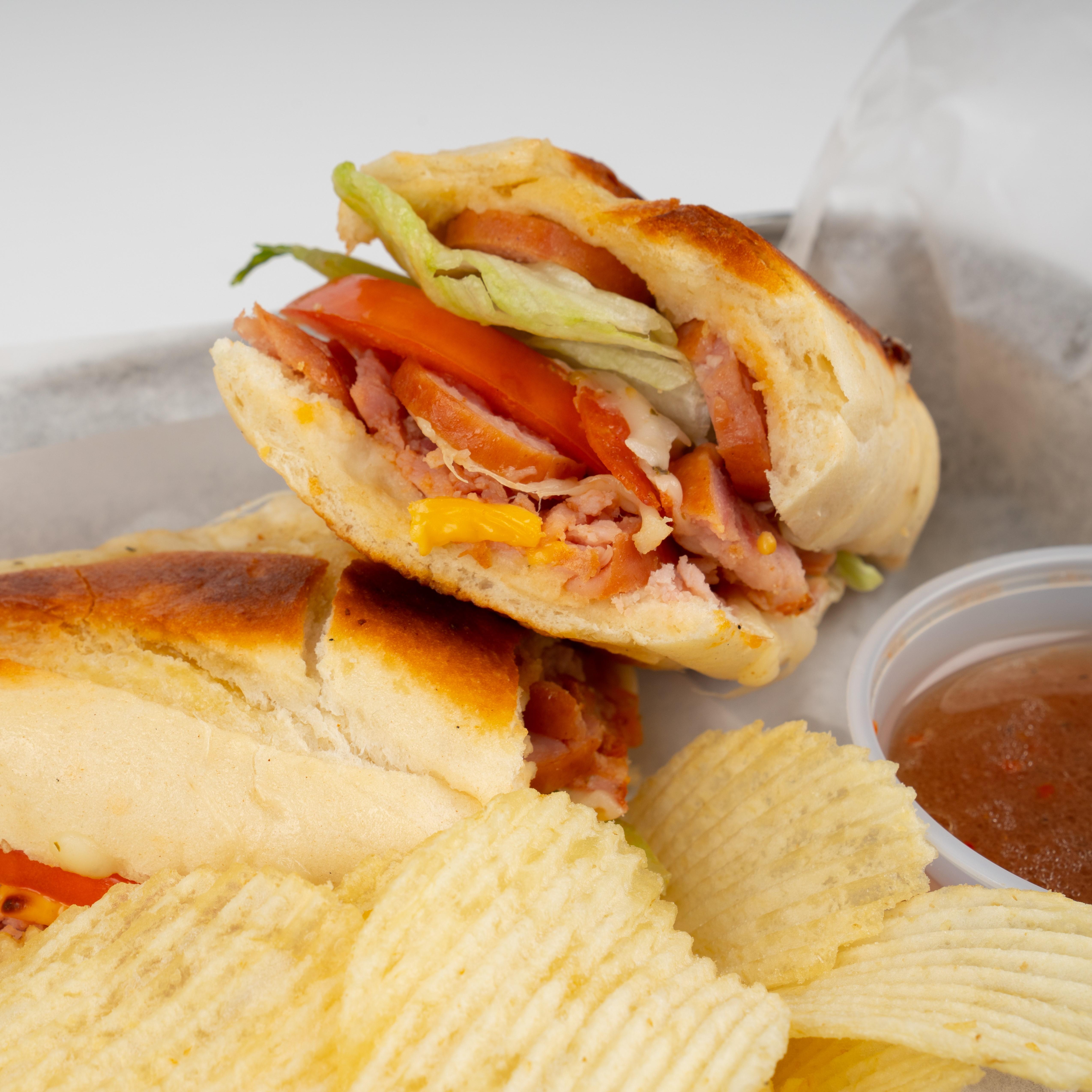 Order Tony's Hot Hoagie food online from Exline Pizza Austin Peay store, Memphis on bringmethat.com