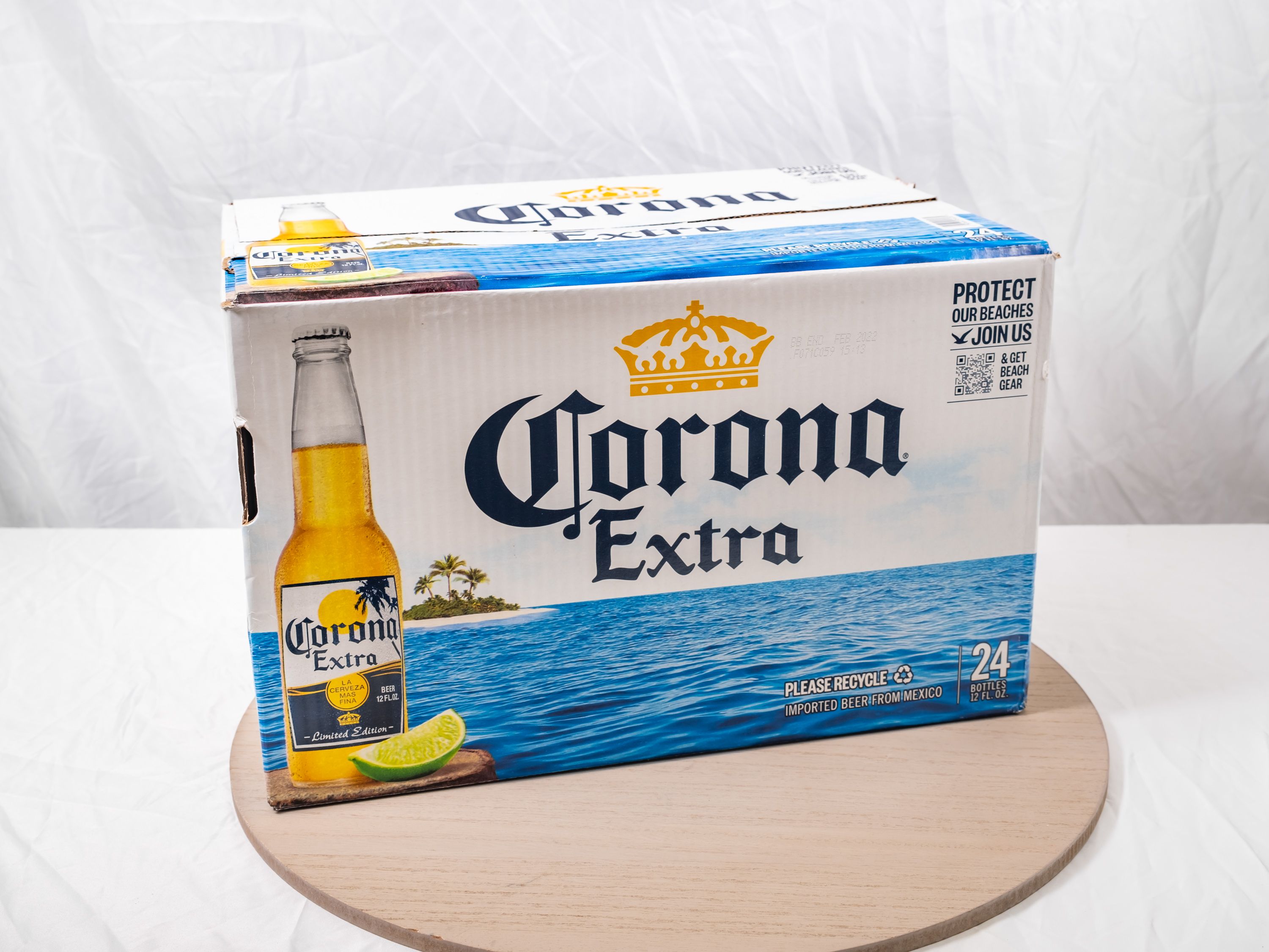 Order 24 pack of Bottled Corona Extra  food online from M & G Market store, Highland on bringmethat.com