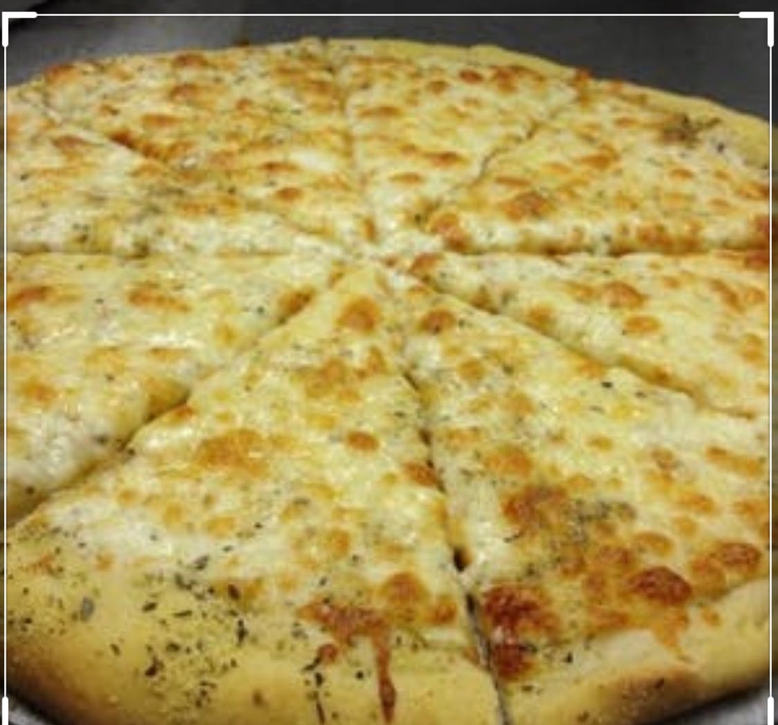 Order Plain Cheese Pizza - Medium 14" food online from Giovannelie Restaurant store, New Brunswick on bringmethat.com