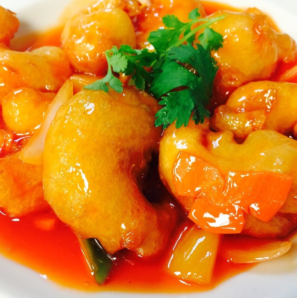 Order 80. Sweet and Sour Shrimp food online from King Wok Gourmet Asian store, Chicago on bringmethat.com