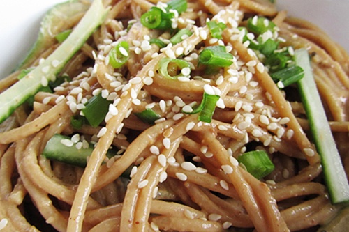 Order 12. Cold Noodle with Sesame Sauce food online from Good Taste Restaurant store, Ramsey on bringmethat.com