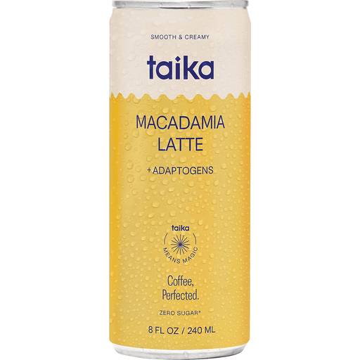 Order Taika Macadamia Latte  (8.4 OZ) 139744 food online from BevMo! store, Milpitas on bringmethat.com