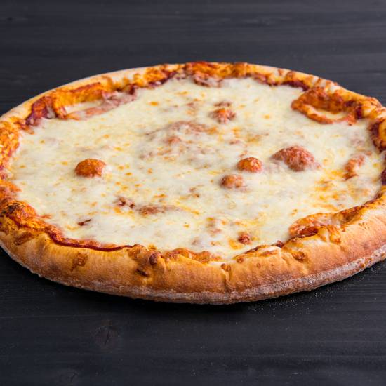Order Thick Crust Cheese Pizza (12") food online from Pizzeria Bravo store, Los Angeles on bringmethat.com