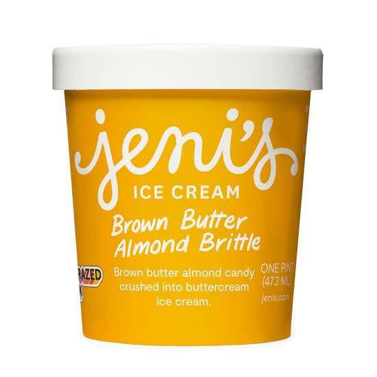 Order Brown Butter Almond Brittle Pint food online from Jeni's Ice Cream Bethesda store, Bethesda on bringmethat.com