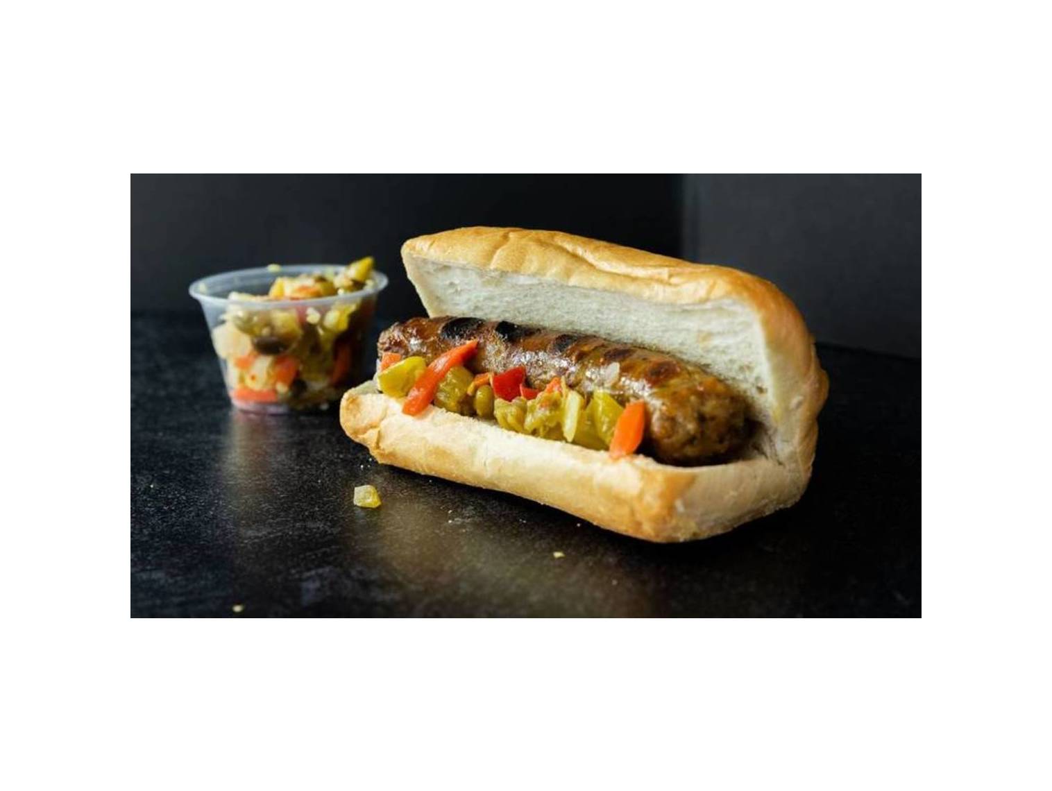 Order Italian Sausage Sandwich food online from Slice Factory store, Chicago on bringmethat.com