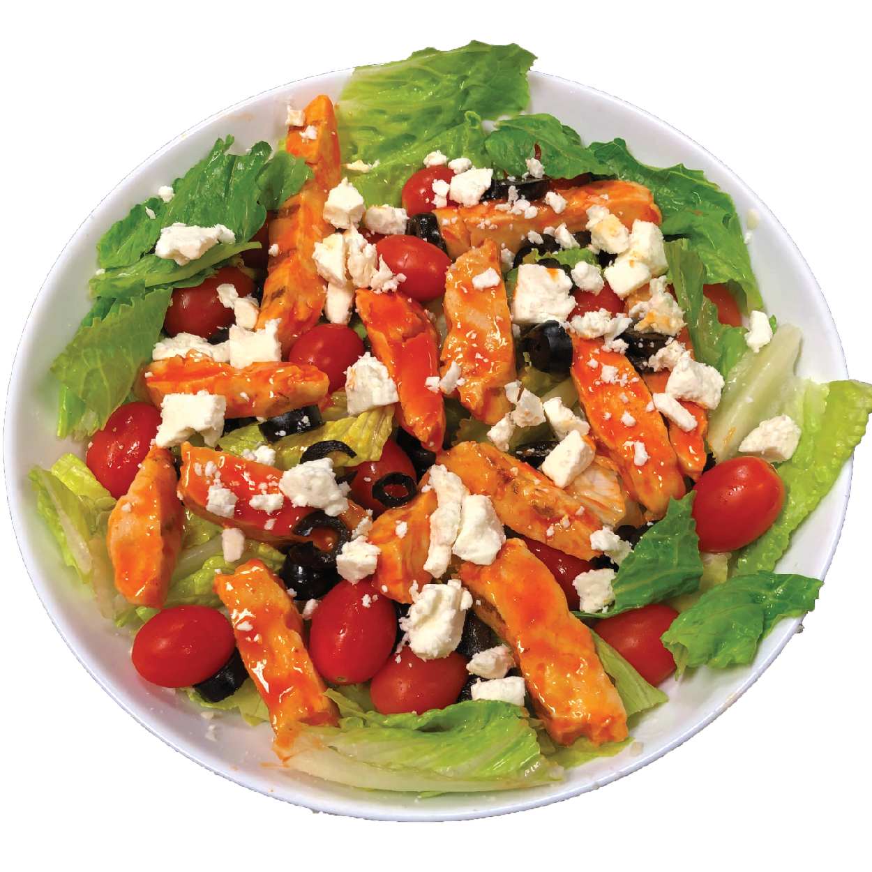 Order Buffalo Chicken Salad food online from Zoner Pizza, Wings & Waffles store, Warner Robins on bringmethat.com