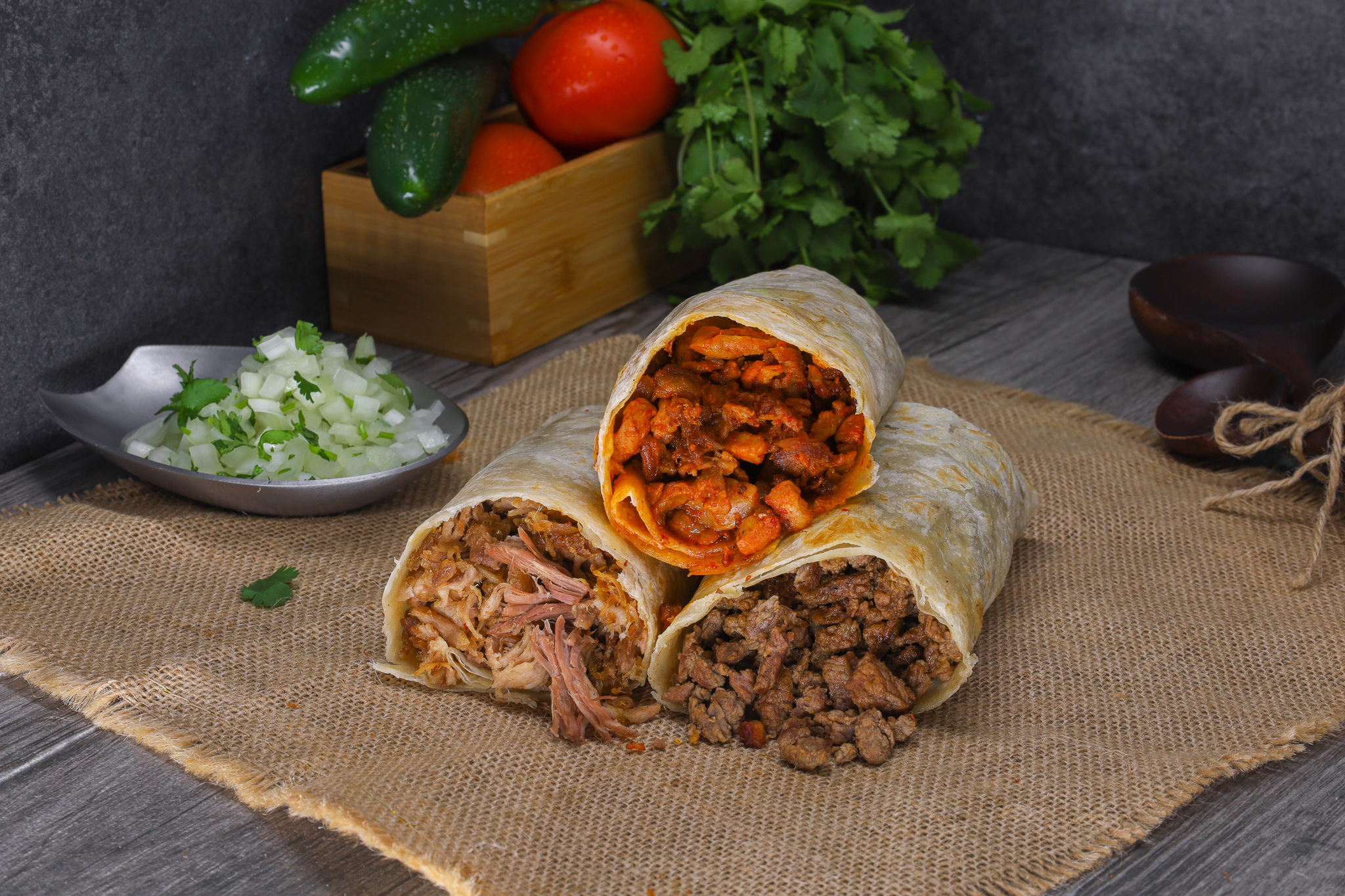 Order Burritos  food online from Taco River store, Commerce City on bringmethat.com