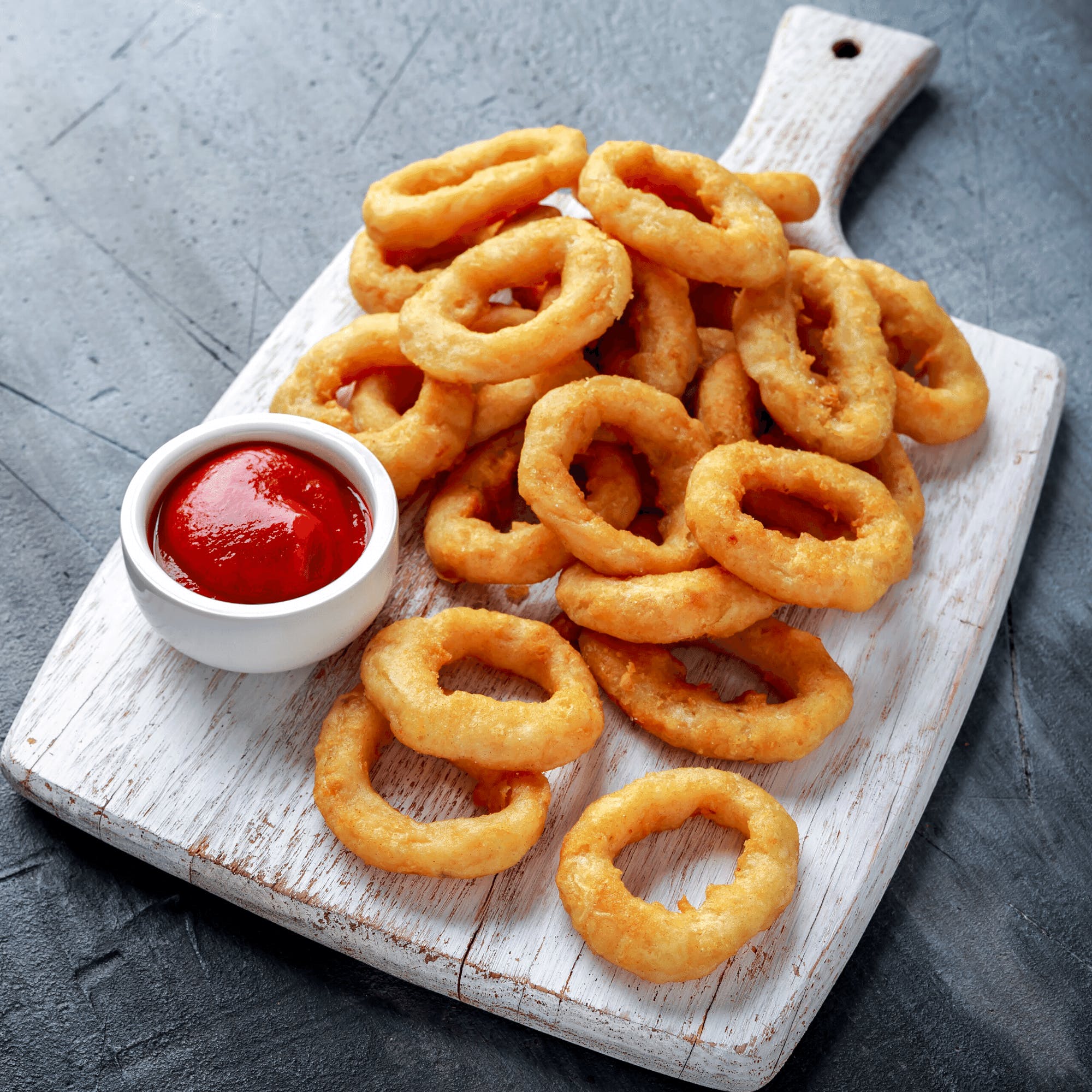 Order Onion Rings - Regular food online from Fourno Pizza store, Alexandria on bringmethat.com