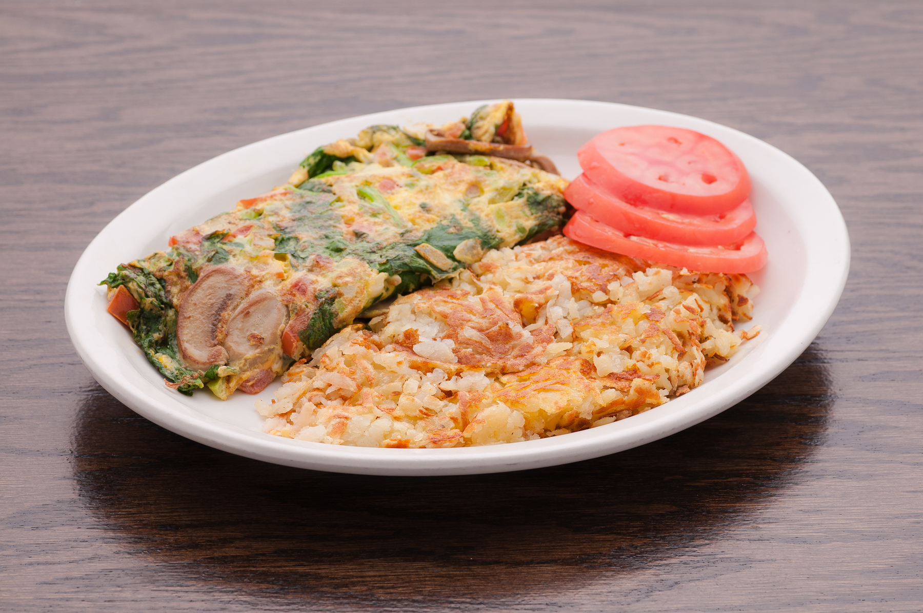 Order Spinach Omelet food online from Rice n' bread store, Chicago on bringmethat.com