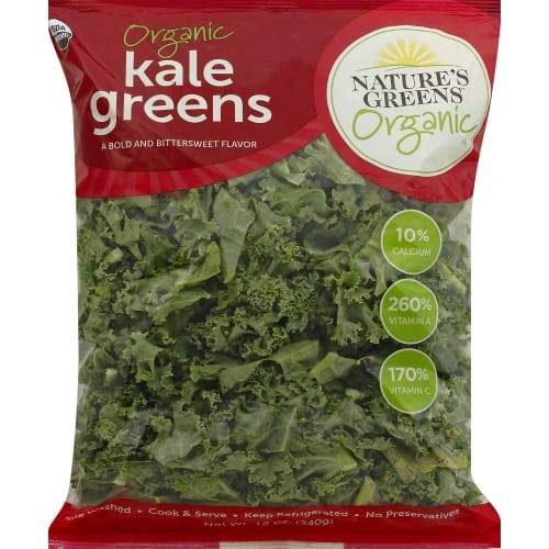 Order Nature's Greens · Organic Kale Greens (12 oz) food online from Winn-Dixie store, Long Beach on bringmethat.com