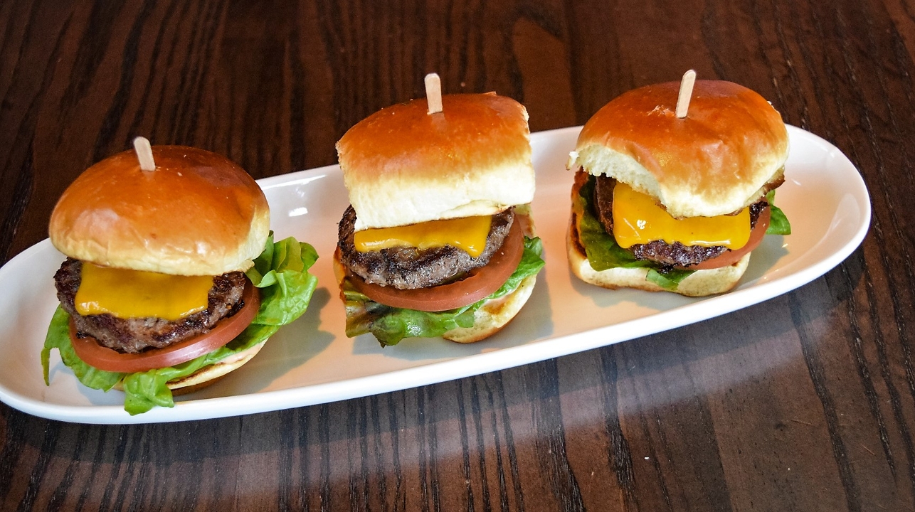 Order Sliders Grilled Burger food online from Central Kitchen store, Euless on bringmethat.com