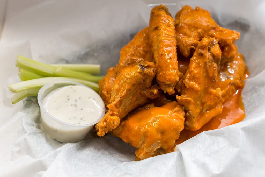 Order Fresh Wings - 5 Pieces food online from Claymont Steak Shop store, Claymont on bringmethat.com