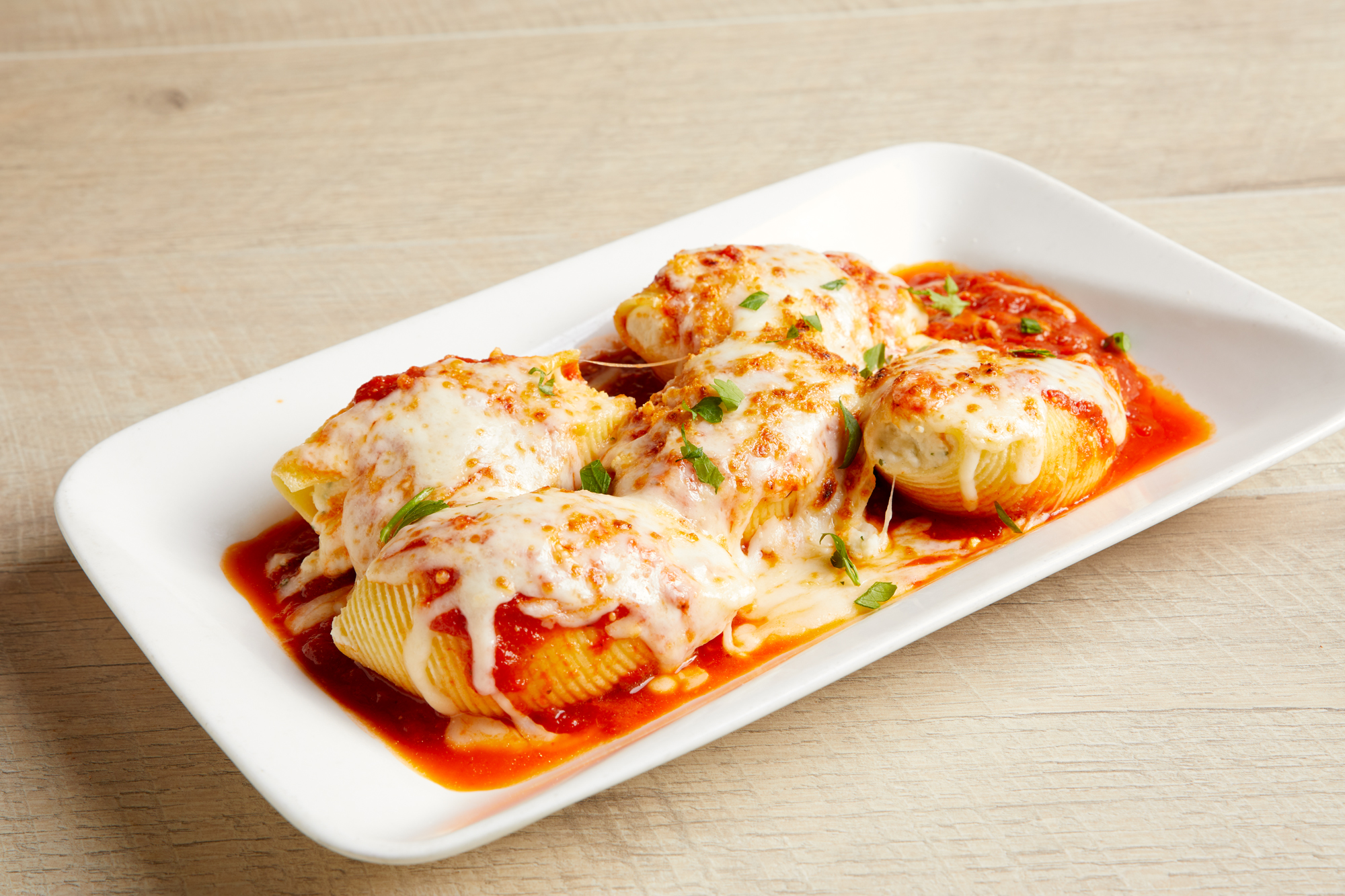 Order Stuffed Shells food online from Mario's Pizzeria store, East Northport on bringmethat.com