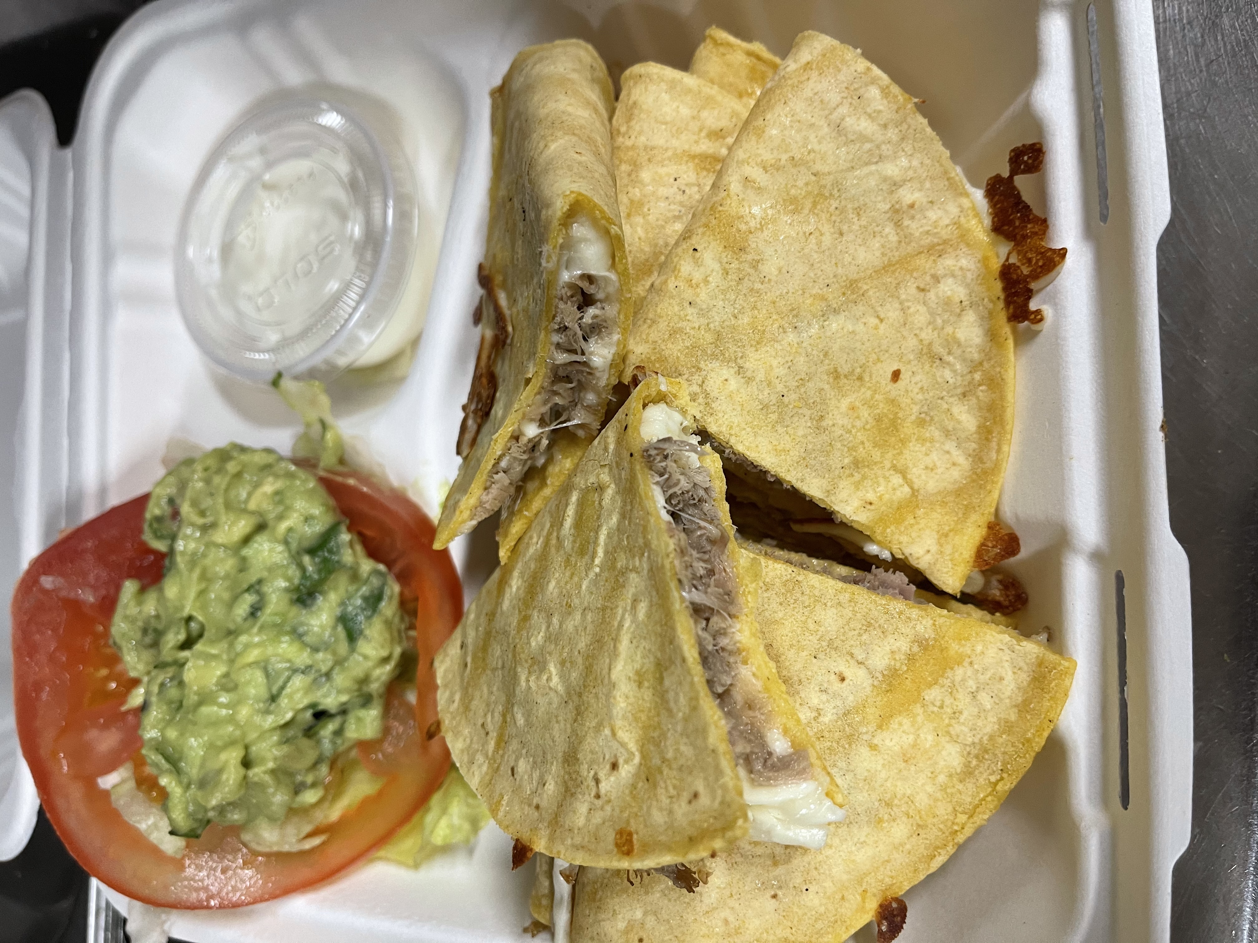 Order Quesada Corn Tortilla food online from Little Mexican Cafe store, New Rochelle on bringmethat.com