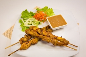 Order A7 - Satay Chicken food online from Saigon Cafe - Lawrenceville store, Lawrenceville on bringmethat.com