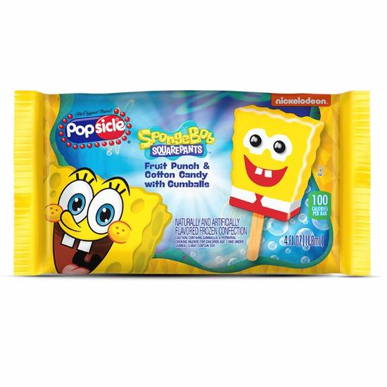 Order Popsicle Spongebob Squarepants Bar food online from Pepack Sunoco store, Peapack on bringmethat.com