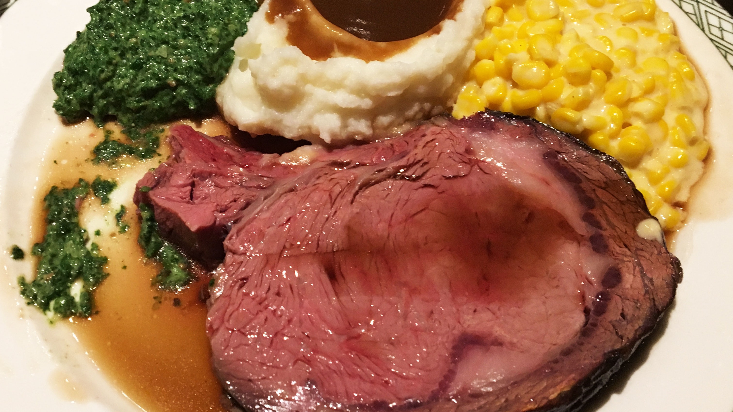 Order Roast Prime Rib of Beef food online from White Plains Coach Diner store, White Plains on bringmethat.com