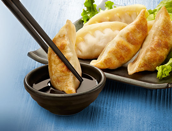 Order 8 Pieces Pan Fried Pot Stickers food online from Yummy Panda store, Fontana on bringmethat.com
