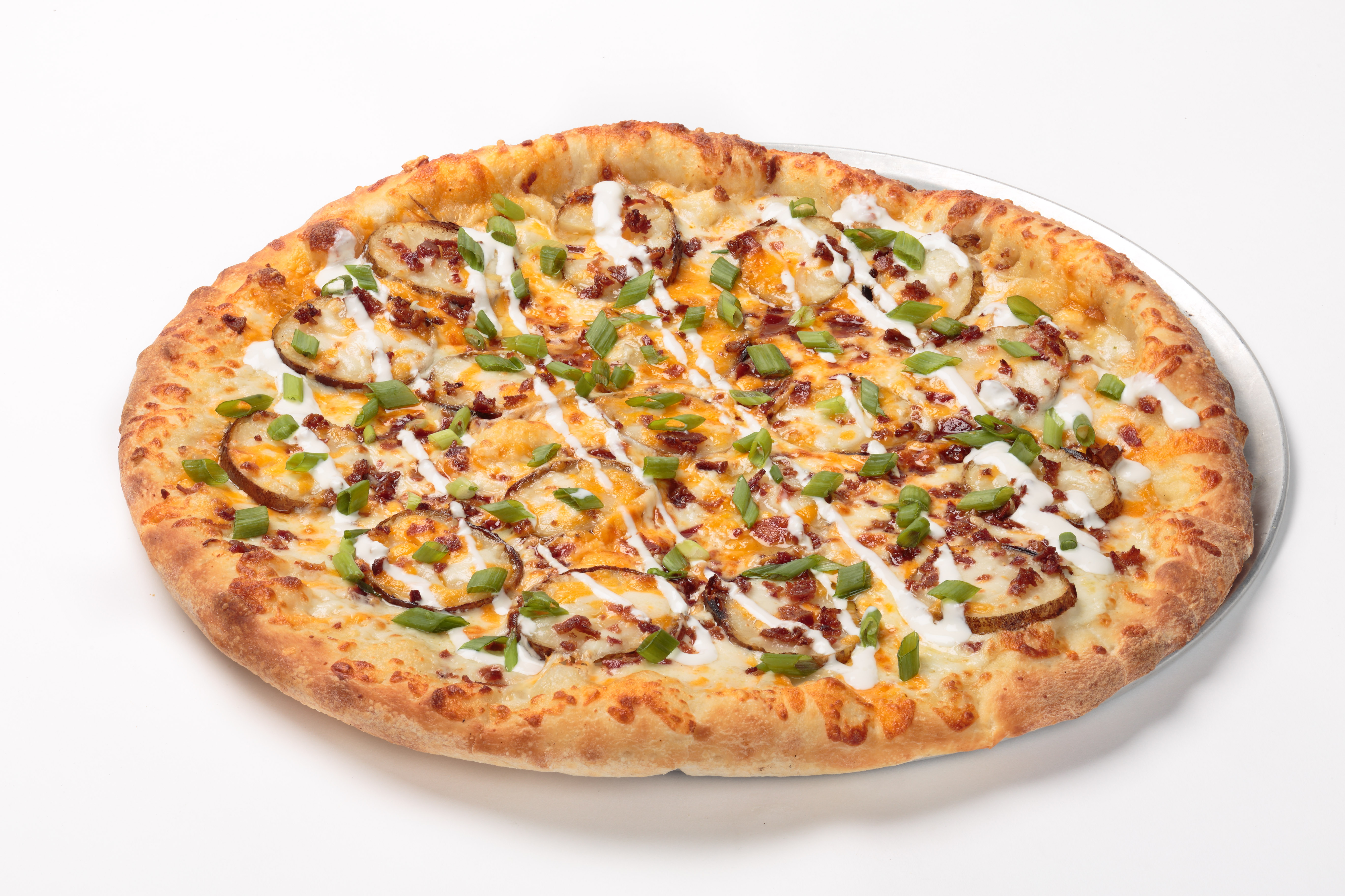 Order Loaded Baked Potato Pizza food online from Oggi's Pizza and Brewing Co. - Apple Valley store, Apple Valley on bringmethat.com