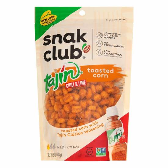 Order Snak Club - Tajin Toasted Corn food online from IV Deli Mart store, Goleta on bringmethat.com