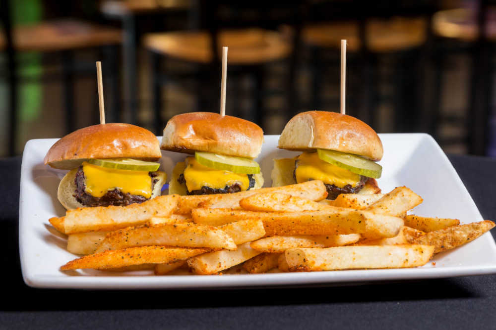 Order Classic Sliders food online from Point Bar and Grill store, Columbus on bringmethat.com