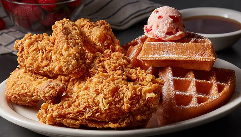 Order Fried Chicken & Waffle food online from Metro Diner store, Plainfield on bringmethat.com
